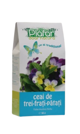 Ceai herba de Trei Frati Patati, 50g, Plafar