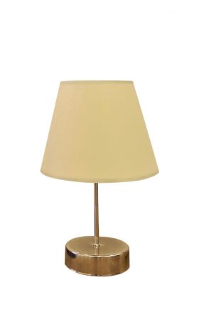 Lampa de masa, FullHouse, 390FLH1708, Metal, Crem / Argintiu