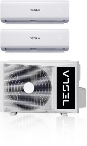 Aer conditionat Tesla Multisplit TGS-D18V912W, 9000 + 12000 BTU, A++/A+, Inverter