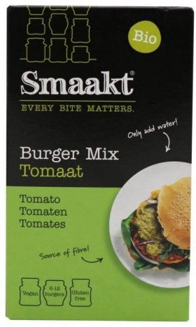 Burger vegan cu rosii, eco-bio, 140g - Smaakt