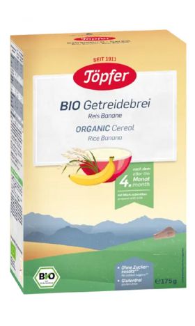 TOPFER CEREALE OREZ BANANE 4LUNI+ 175G