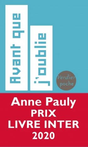 Avant que j'oublie | Anne Pauly