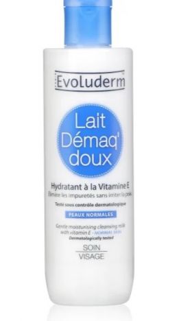 Lapte demachiant pentru ten normal, 250ml, Evoluderm