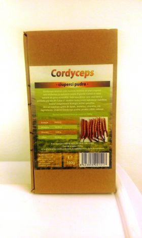 Cordyceps (Cordyceps sinensis) pulbere eco-bio 100g - Deco Italia