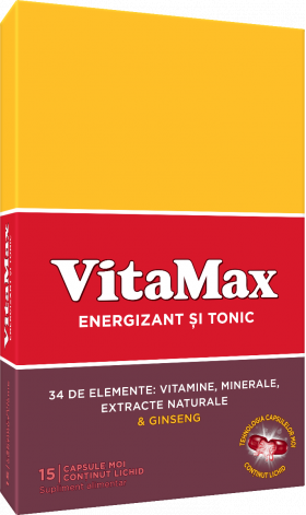 Vitamax, 15 capsule, Perrigo