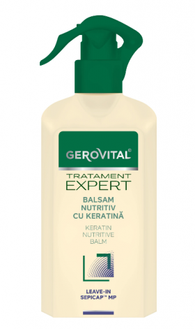 Balsam nutritiv cu keratina Tratament Expert, 150ml, Gerovital