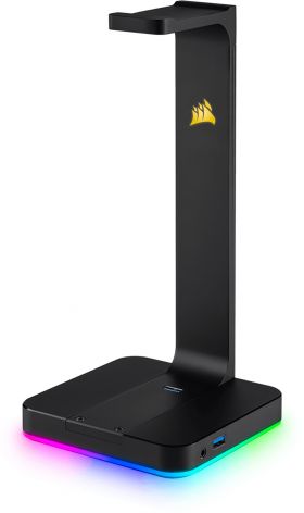 Accesoriu gaming Corsair ST100 RGB Premium Headset Stand, 7.1 Surround integrat