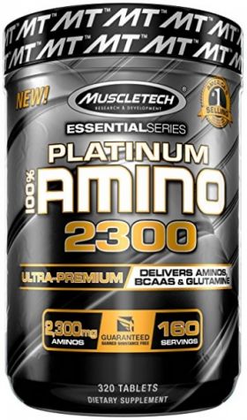 Muscletech Platinum 100% Amino 2300 320 tab