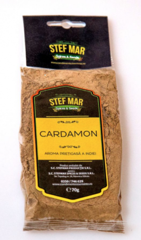 Cardamon pudra condiment, 70g - Stef Mar