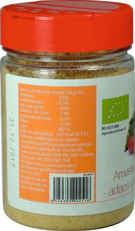 Amestec de legume - adaos universal mancaruri - eco-bio 180g - Pronat