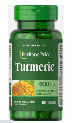 Puritan s Pride Turmeric 400 mg 100 capsules