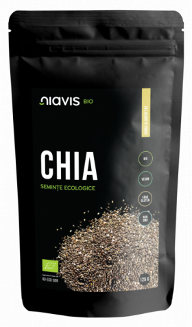 Chia seminte, eco-bio, 125g - Niavis