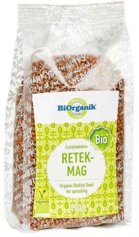 Ridiche seminte pentru germinat, eco-bio, 200g - Biorganik