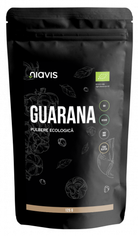 Guarana Pulbere ecologica, 125g, Niavis