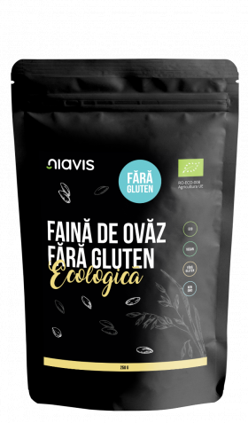 Faina de ovaz fara gluten Eco, 250g, Niavis