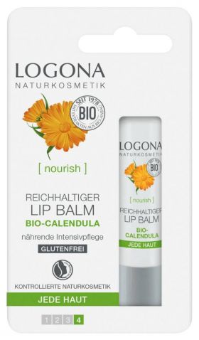 Balsam De Buze Bogat Cu Galbenele, Eoc-bio, 4.5g - LOGONA