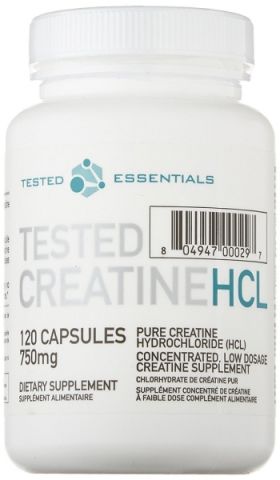 Tested Creatine HCL 120 capsule