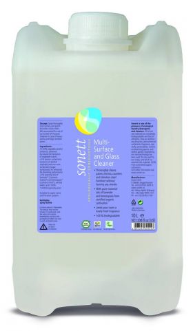 Detergent ecologic pt. sticla si alte suprafete 10L - Sonett