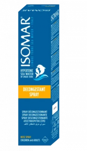 Spray decongestionant Isomar, 50ml, Euritalia