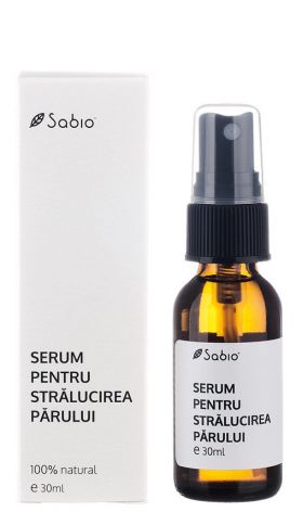 Serum pentru stralucirea parului, 30ml, Sabio