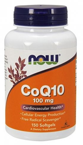 Now CoQ10 100mg 150 softgels