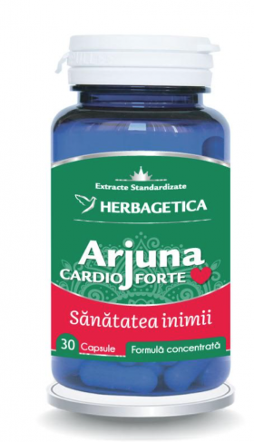 Arjuna-cardio forte - Herbagetica 30 capsule