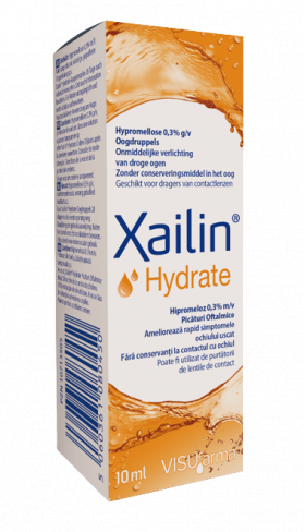 Picaturi oftalmice Xailin Hydrate, 10ml, Visufarma