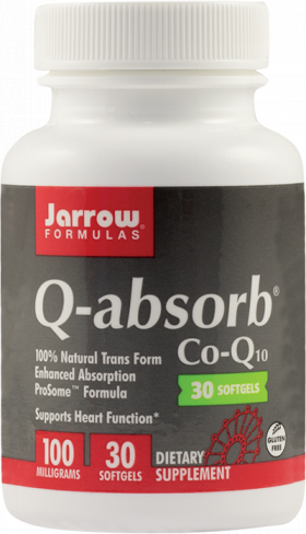 Q-absorb(Co-Q10 100mg) 30tb - Jarrow Formulas - Secom