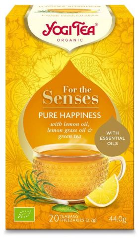 Ceai ECO-BIO pentru simturi, Fericire pura - 44g - Yogi Tea