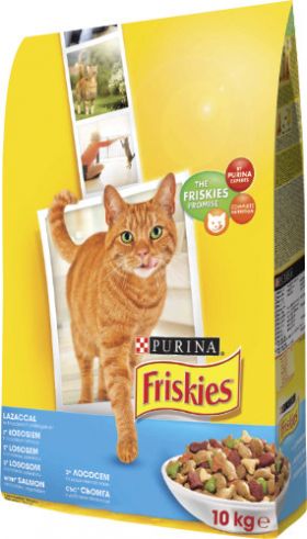 Friskies Cat Somon, Legume, 10kg