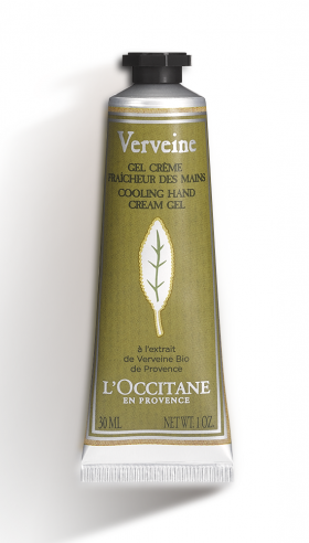 Gel crema racoritor pentru maini cu extract de verbina, 30ml, L'Occitane