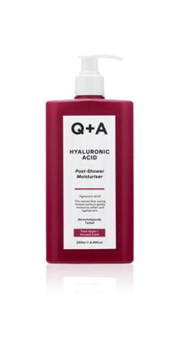 Crema hidratanta dupa dus cu acid hialuronic, 250ml, Q+A