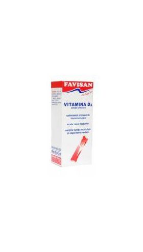 Vitamina D3, 30ml - Favisan