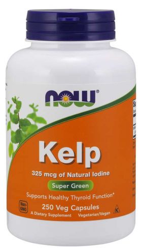 Extract de iod din alge kelp 325 mcg - NOW Foods