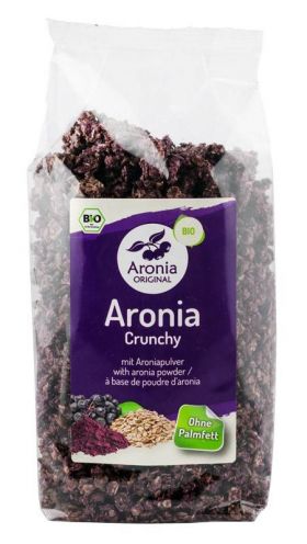 Muesli crocant cu fructe de Aronia 375g ECO-BIO - Aronia Original