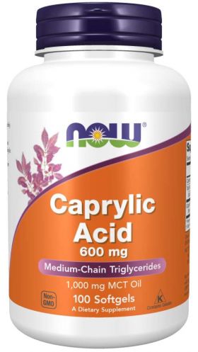 Acid Caprilic 600 mg - NOW Foods