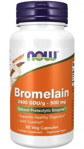 Bromelain 500 mg - NOW Foods