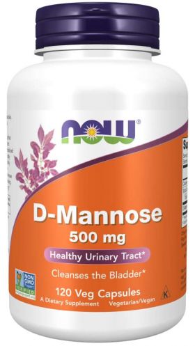 D-Manoză 500 mg - NOW Foods