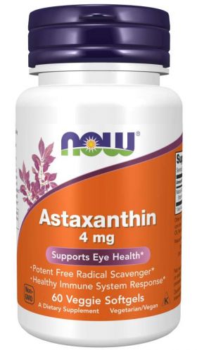 Astaxantină 4 mg - NOW Foods