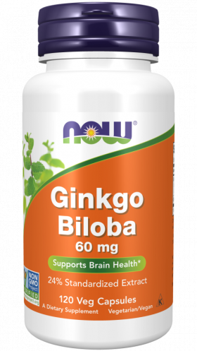 Ginkgo Biloba 60 mg - NOW Foods