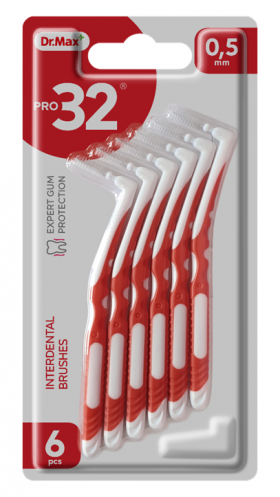 Pro32 Periute interdentare 0,5mm, 6 bucati