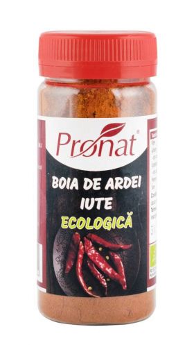 Boia de ardei iute - eco-bio 50g - Pet - Pronat