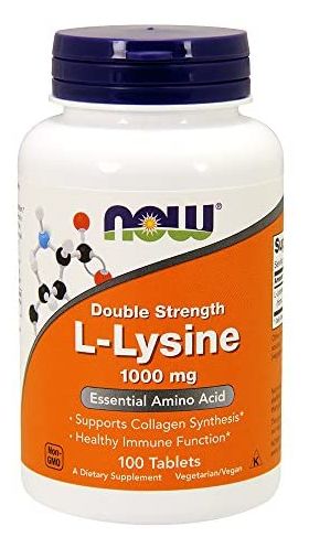 Now L-Lysine 1000mg 100 tablets