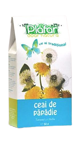 Ceai herba de papadie, 50g, Plafar