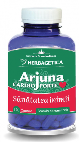 Arjuna-cardio forte - Herbagetica 120 capsule