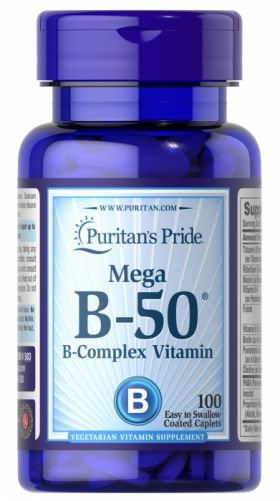 Puritan s Pride B-50 complex 100 caplets