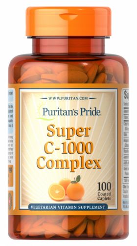 Puritan s Pride Super C-1000 Complex 100 caplets