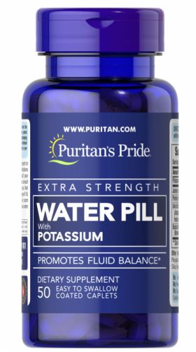 Puritan s Pride Water Pill with Potassium 50 caplets