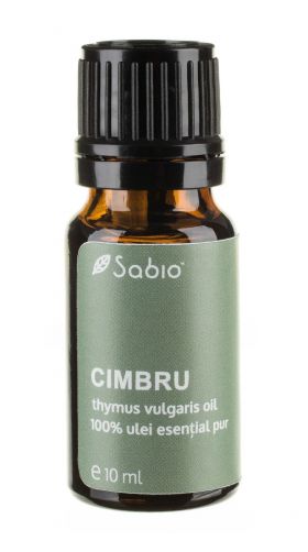 Ulei esential de cimbru (thymus vulgaris oil), 10ml, Sabio