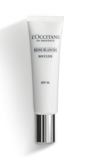 Crema protectie solara SPF 50 Reine Blanche, 30ml, L'Occitane